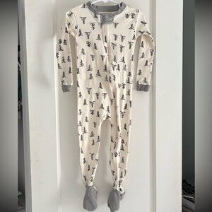 Burts Bees Footed Pajamas